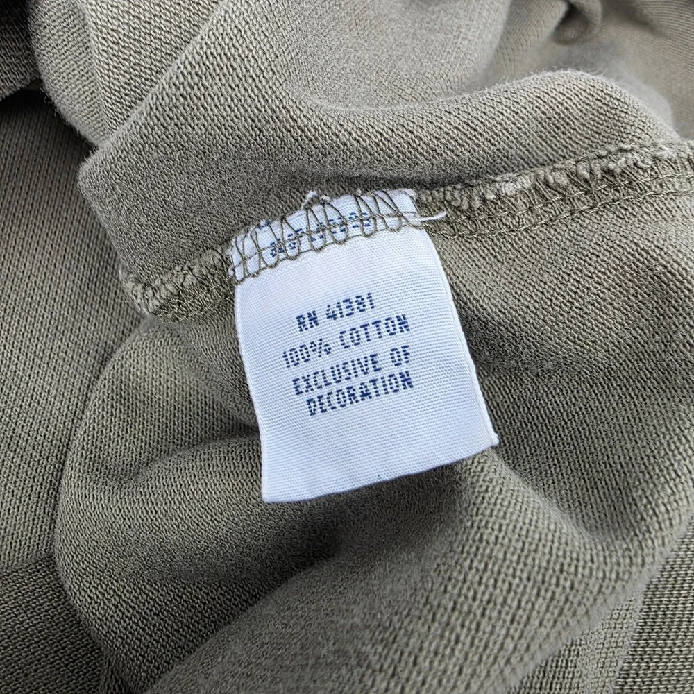 Polo Ralph Lauren Shirt Men XXL Olive Green Popover Featherweight Mesh‎
